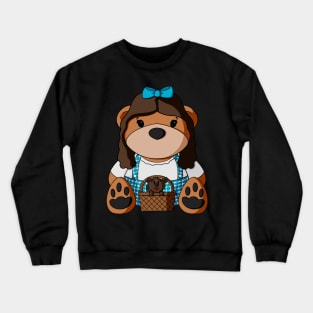 Oz Dorothy and Toto Teddy Bear Crewneck Sweatshirt